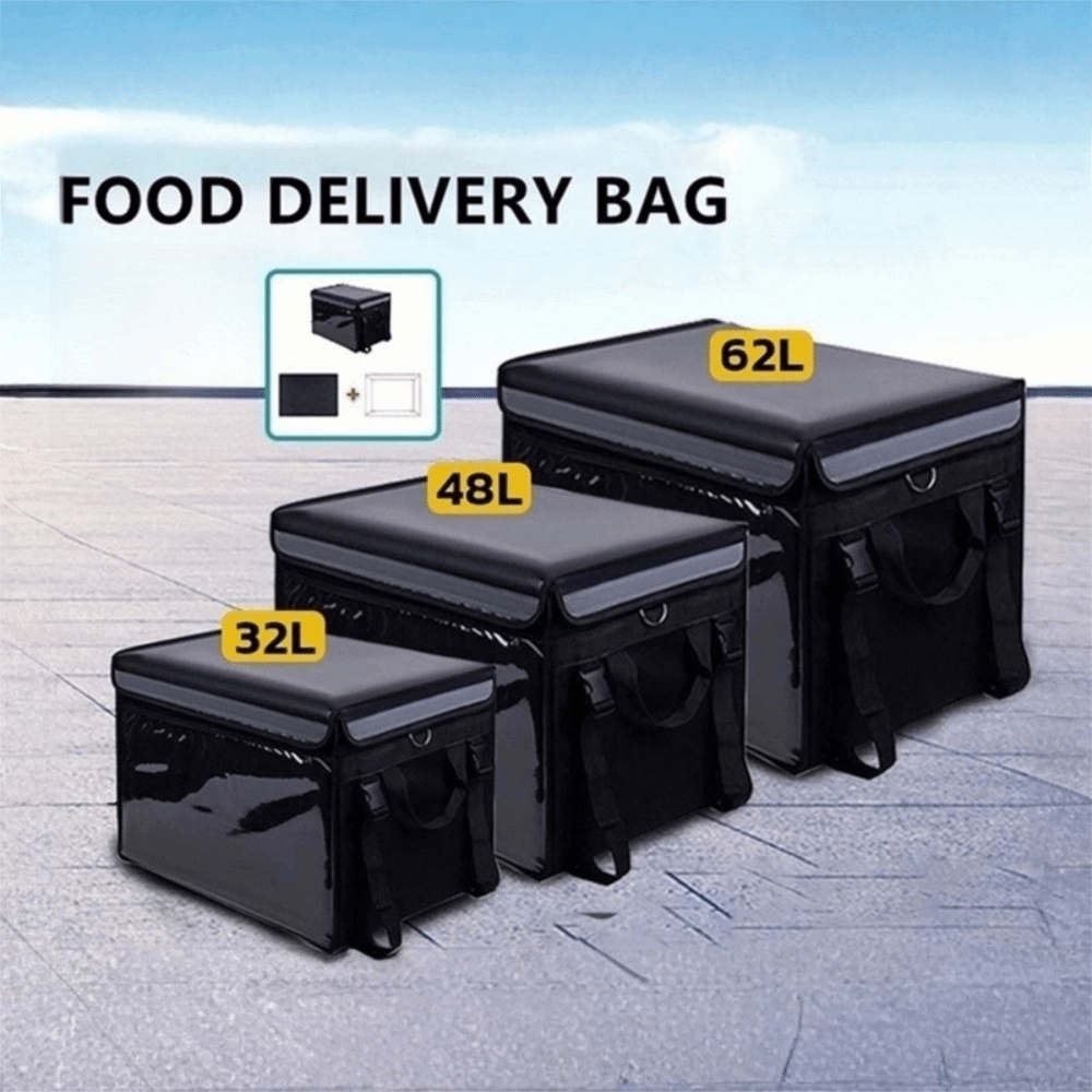 Food Snacks Delivery - Tas Pengantar Makanan Tahan Air Bahan