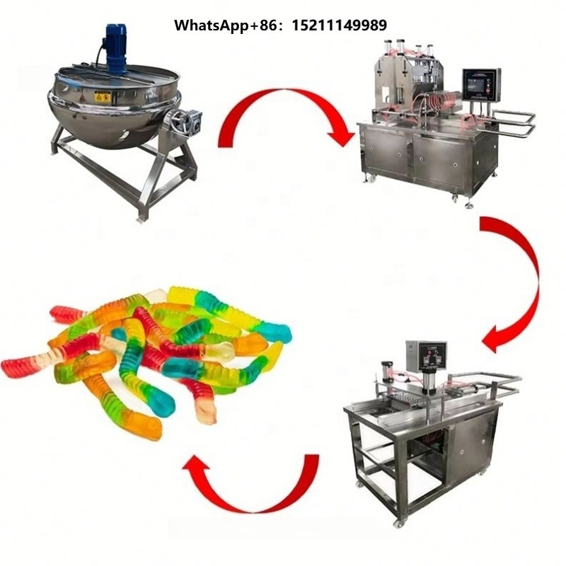 Mesin Pembuat Permen Jeli dan  - Gummy Candy ulasan dan harga