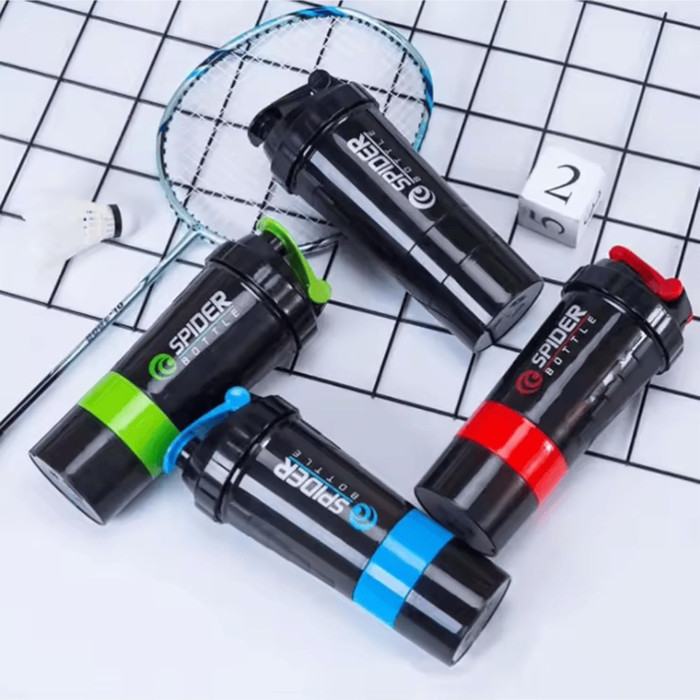 Botol pengocok Protein 3 tingk - Protein Bar ulasan dan harga