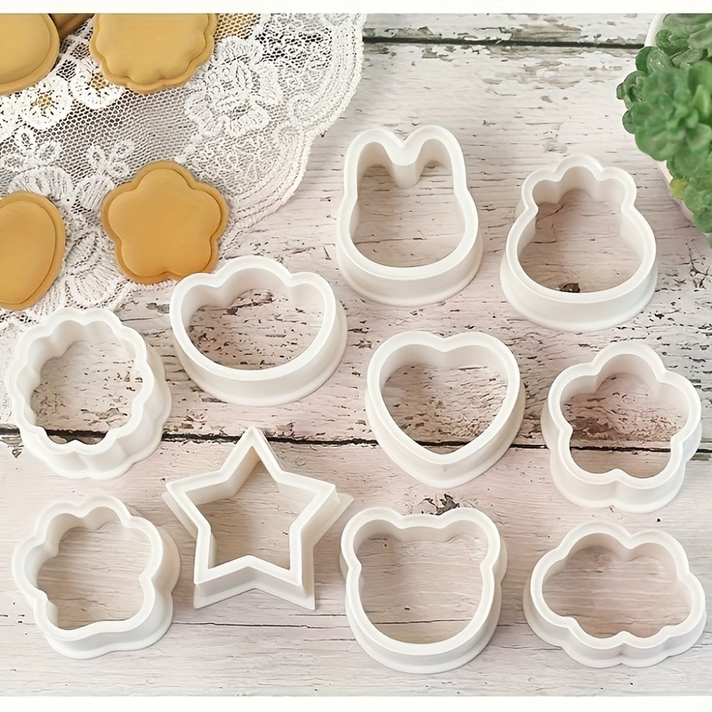 10 Buah Set Pemotong Kue Bisku - Cookies Pack ulasan dan harga
