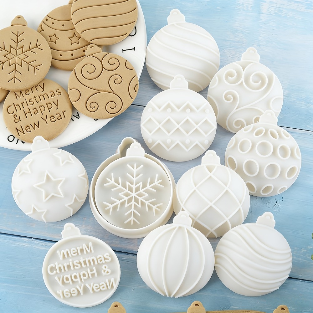 11Pcs Set Cetakan Kue Natal 3D - Cookies Pack ulasan dan harga