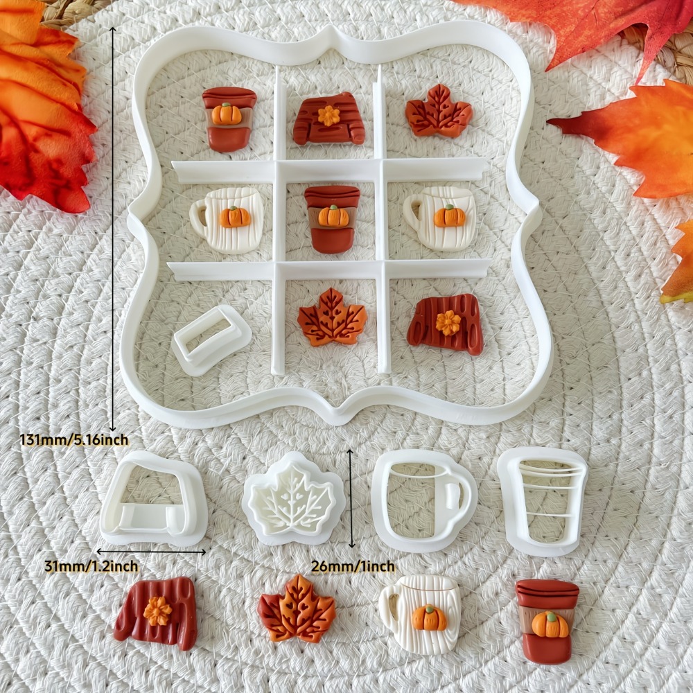 7Pcs Set Cetakan Kue Tic-Tac-T - Cookies Pack ulasan dan harga