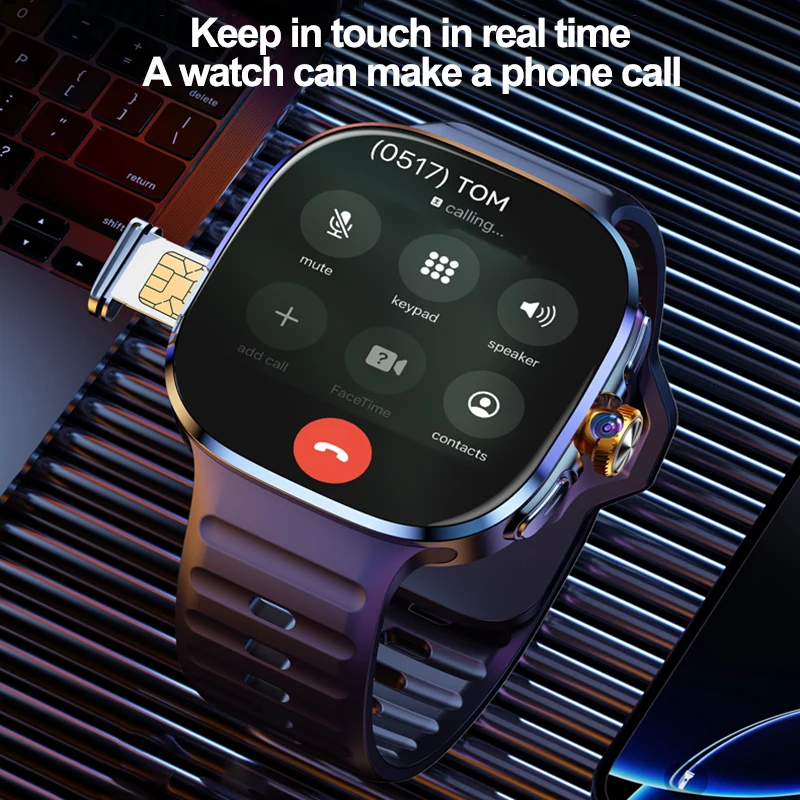 Smartwatch Layar Besar Baru 4G - Seaweed Snack ulasan dan harga
