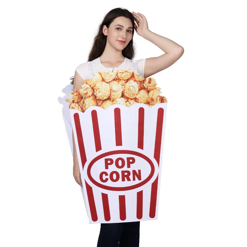 Kostum Cosplay Popcorn Hallowe - Popcorn ulasan dan harga