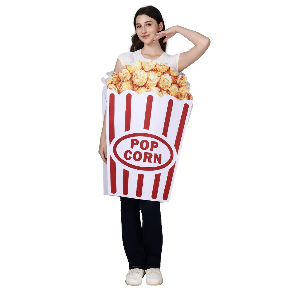 Kostum Cosplay Popcorn Hallowe - Popcorn ulasan dan harga